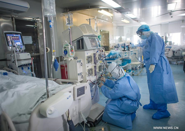 Medics Move to Wuhan Pulmonary Hospital After Finished Missi